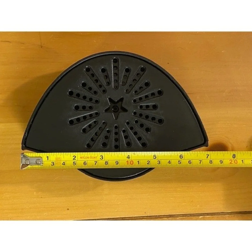Keurig Drip Tray Replacement Part Universal Black Star Pattern Model K40